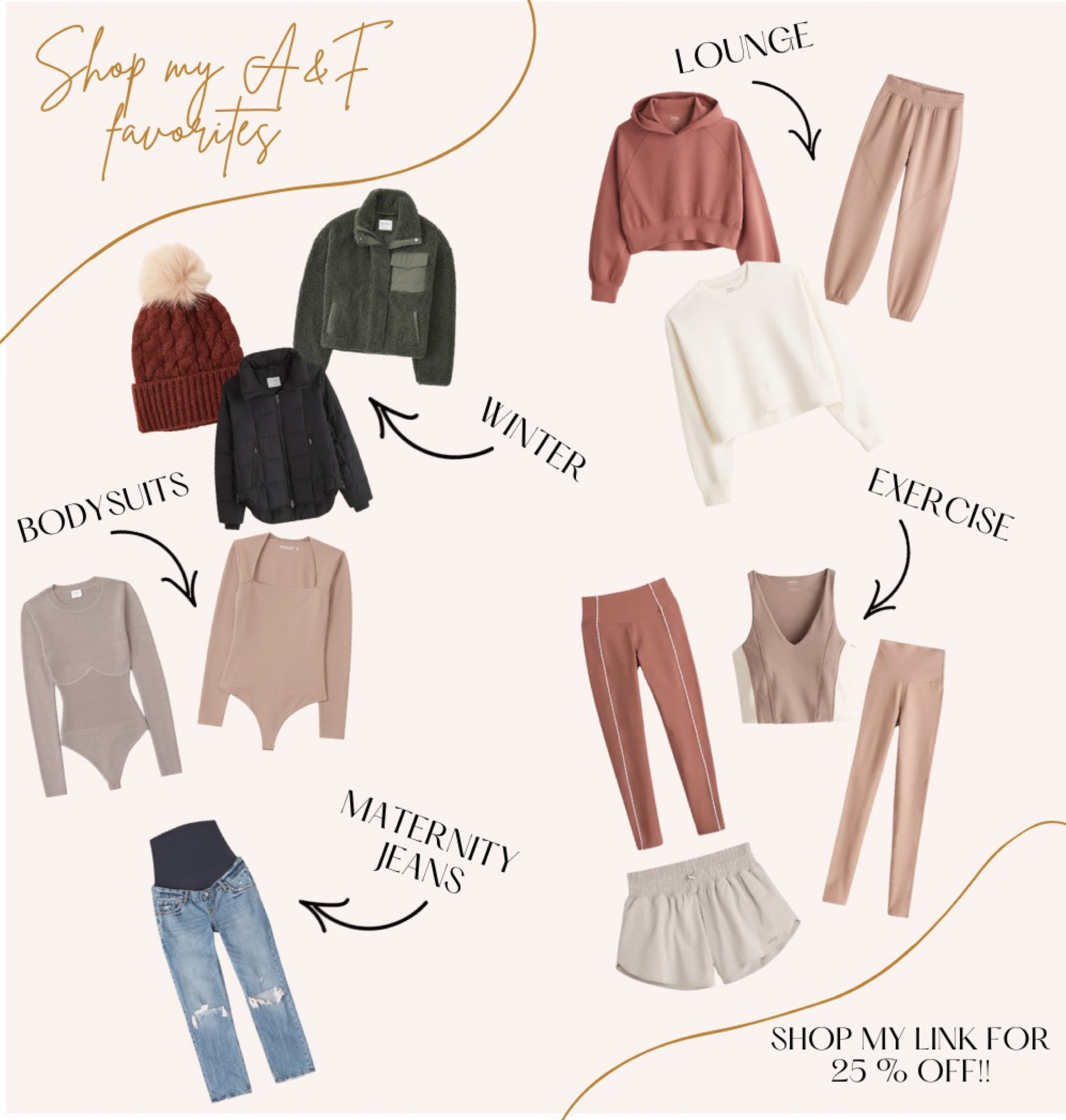 Abercrombie is having their first ever in-app sale through LTK! 25% off starting today through 12/12  (exclusions appt) 🛍️ Shop my favorites here! 

#LTKGiftGuide #LTKxAF #LTKsalealert