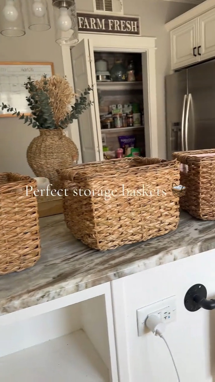 Perfect baskets ! Not only cute but they fit so much !! 