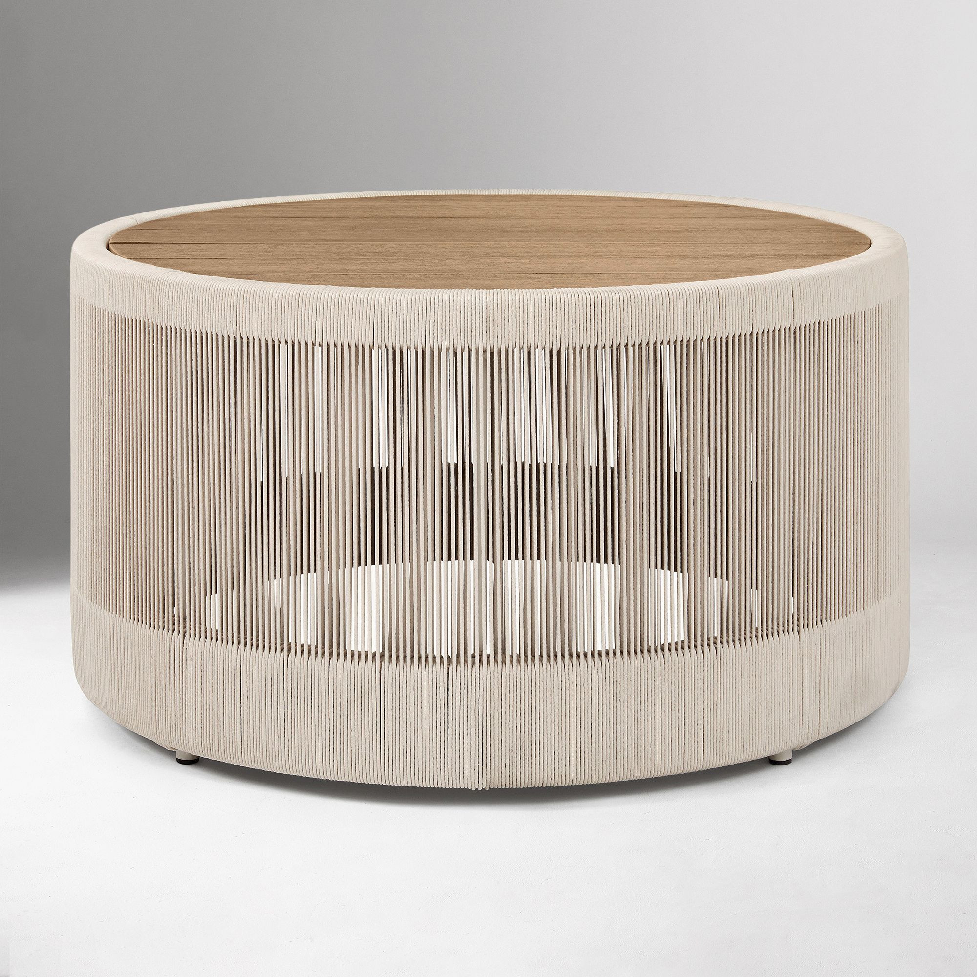 Porto Outdoor Round Coffee Table (32"–44") | West Elm (US)