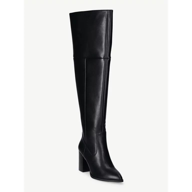 Scoop Women’s Stovepipe Over-The-Knee Boots - Walmart.com | Walmart (US)