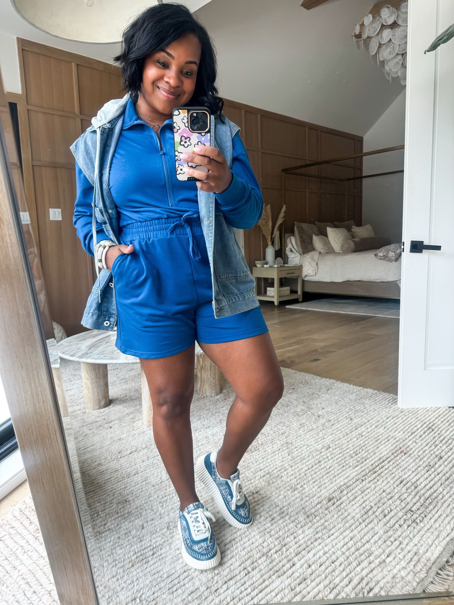 $35 romper and $25 vest! 

#LTKMidsize #LTKFindsUnder50 #LTKStyleTip