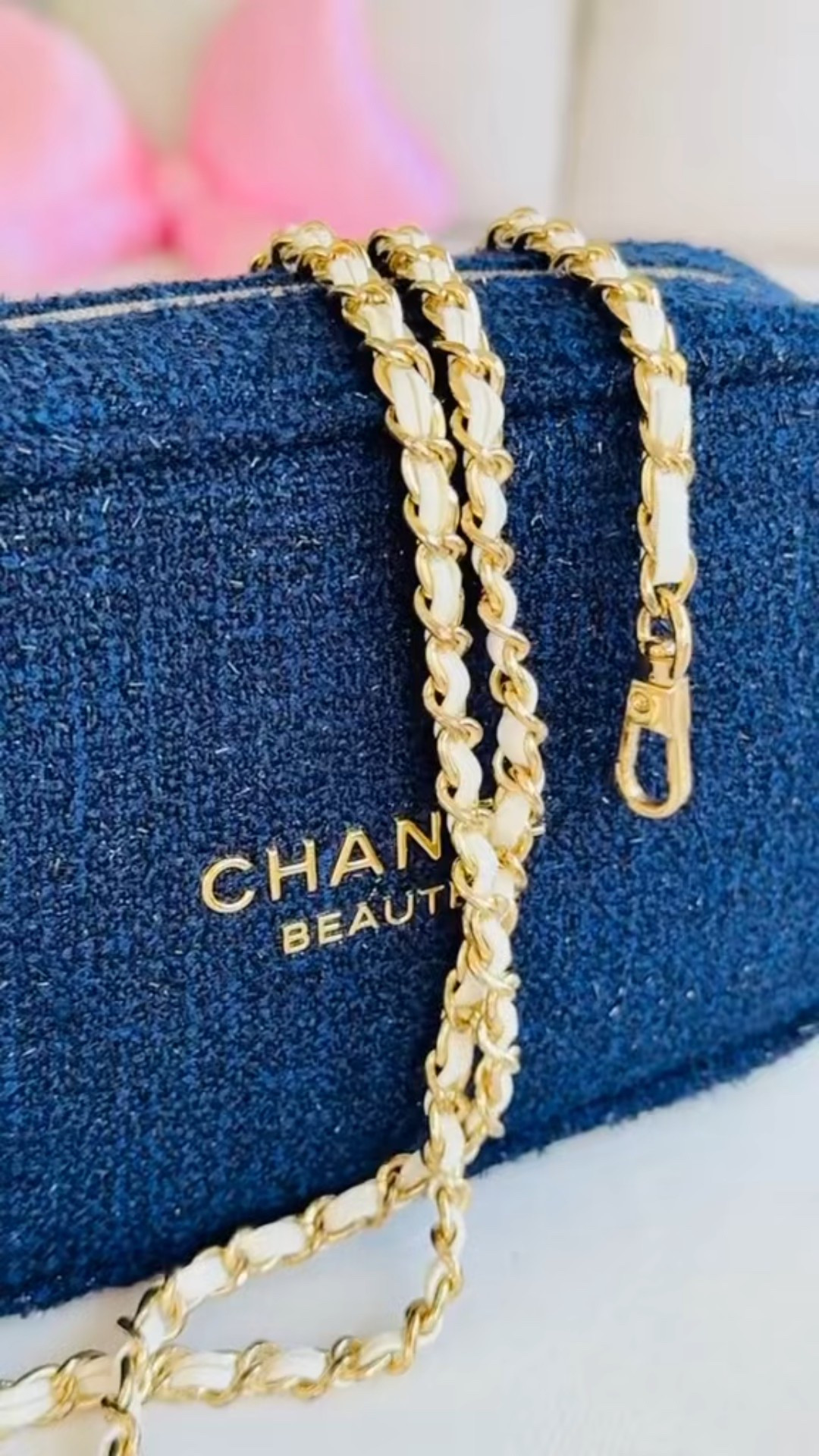 Chanel holiday gift sets. How I added a chain and what I used. 

#LTKBeauty #LTKHoliday #LTKStyleTip