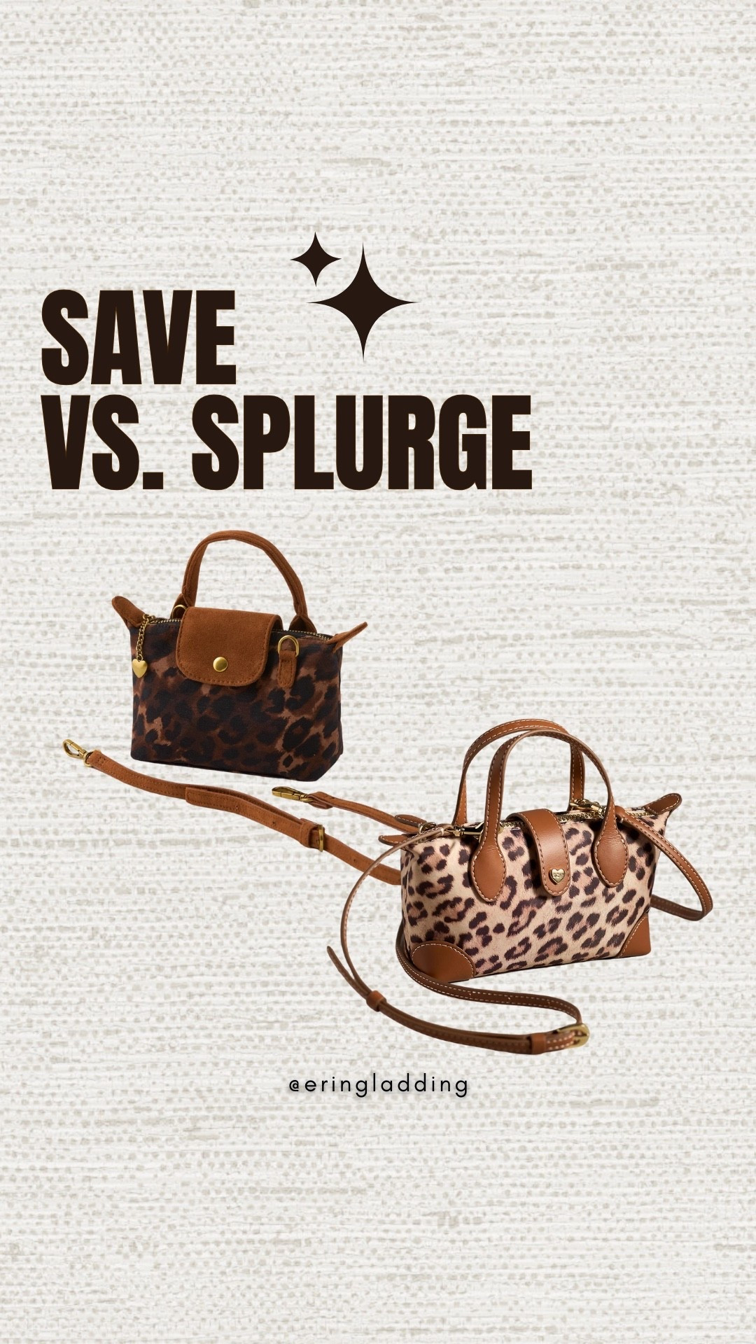 Save vs splurge leopard crossbody. Fall staple! 

#LTKSaleAlert #LTKFallSale #LTKItBag