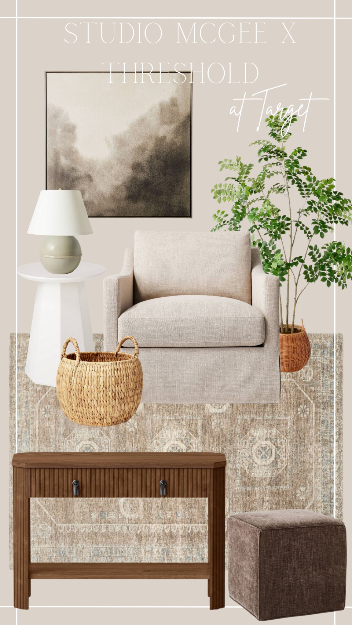 New studio McGee x threshold for target spring line. Living room decor ideas.

#LTKhome