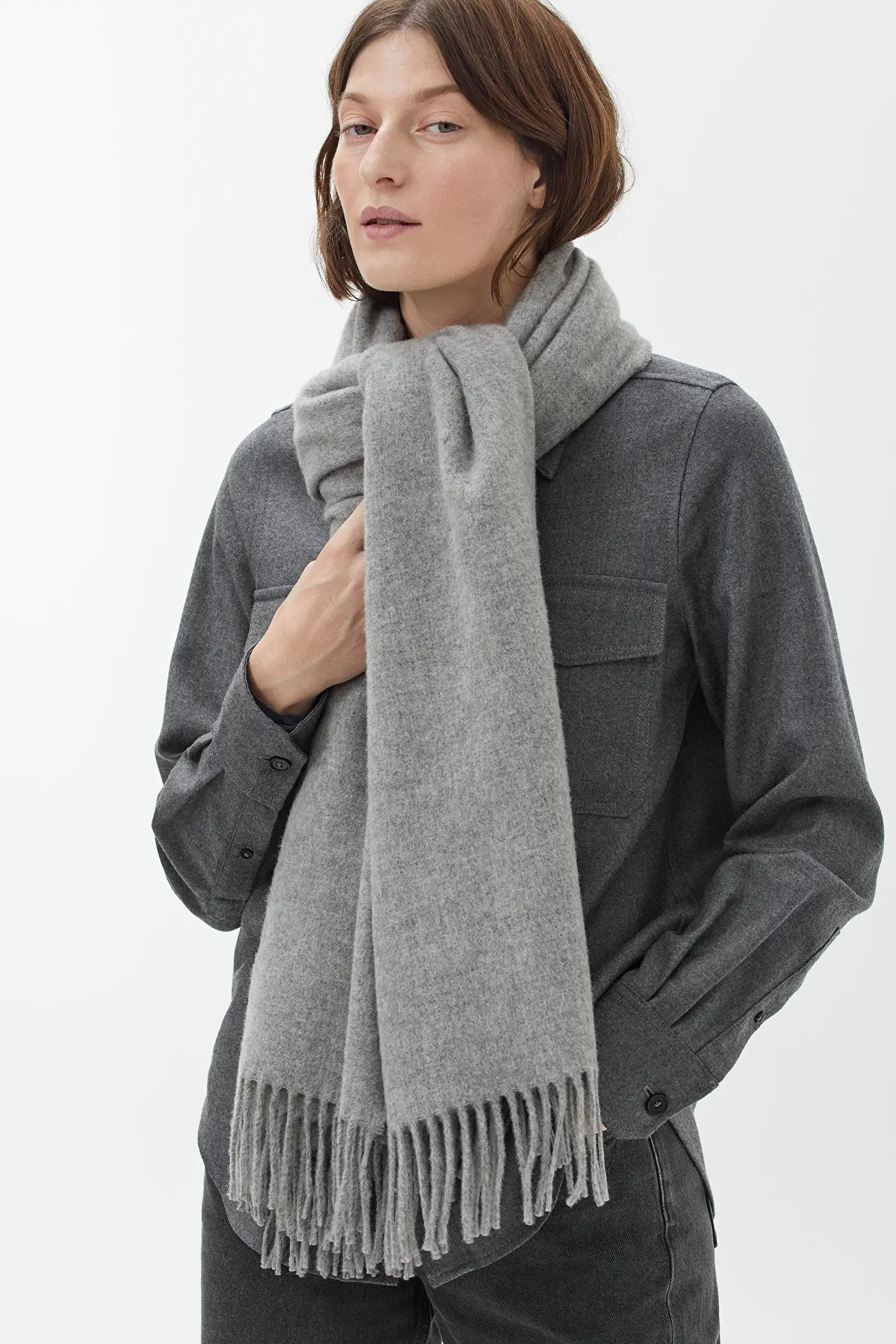 Woven Wool Scarf | ARKET (US&UK)