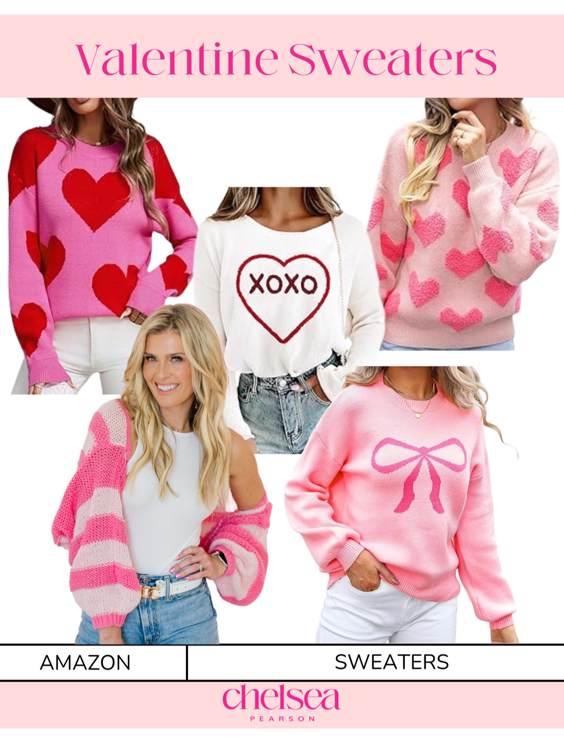 Heart sweater | pink sweater | xoxo sweater | Valentine’s Day 

#LTKSeasonal