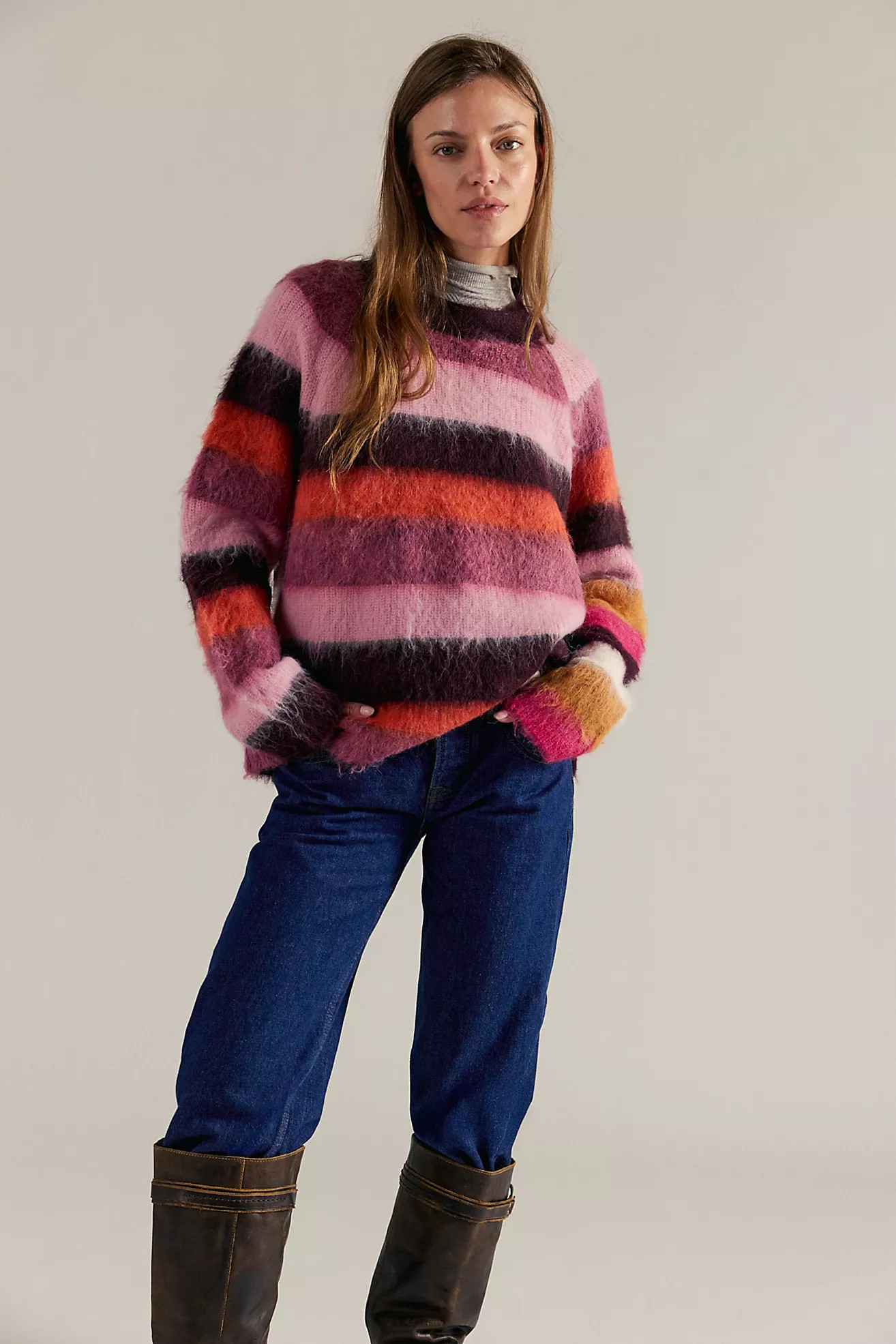 Waste Yarn Project Nils Raglan Sweater | Free People (Global - UK&FR Excluded)