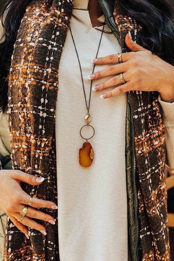 Dawn Dreaming Agate Necklace | Impressions Online Boutique