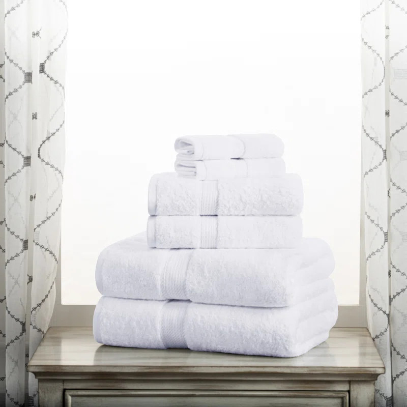 Scotia Egyptian-Quality Cotton Heavy Highly Absorbent Luxury Bath Towel Set | Wayfair North America