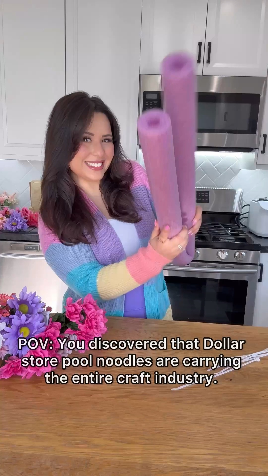 Who knew pool noodles could turn into the cutest floral centerpiece! Comment “Party” for all the supplies! This DIY was a total hit at my sister’s baby shower—and it’s seriously so easy to make and completely customizable for any color scheme or flowers you want!

Want to recreate this for your next party or event?
Comment “PARTY” and I’ll send you all the links and materials you need!

Follow me for more party hacks, mom-life DIYs, and easy entertaining ideas!

https://liketk.it/5dUXk

#BabyShowerDecor #PoolNoodleHack #PartyDIY #CenterpieceInspo #FloralDIY #BabyInBloom #EventStylingIdeas #EasyPartyIdeas #MomLifeCreativity #EntertainingOnABudget #PinterestWorthy #ViralDIY