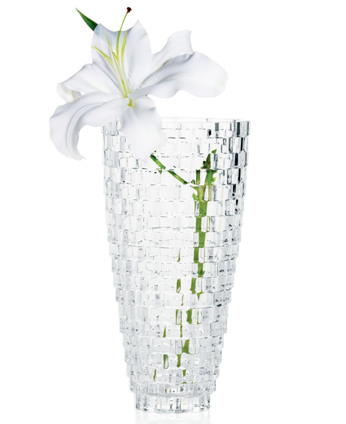 Mikasa Palazzo Crystal Vase 12 | Macy's