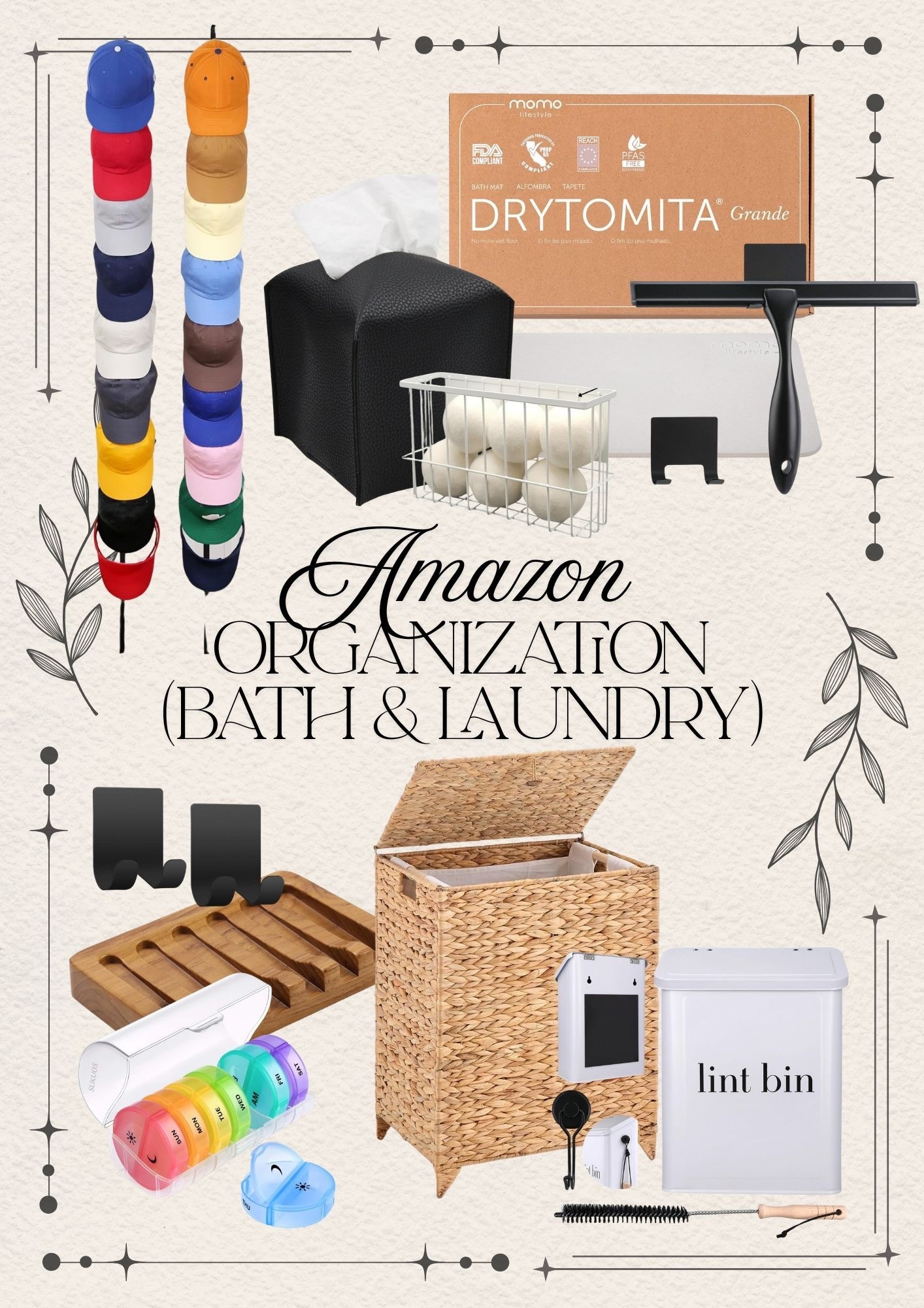 These organization finds have helped me declutter & maintain a tidy home! 🧺 

#LTKFindsUnder100 #LTKFamily #LTKHome