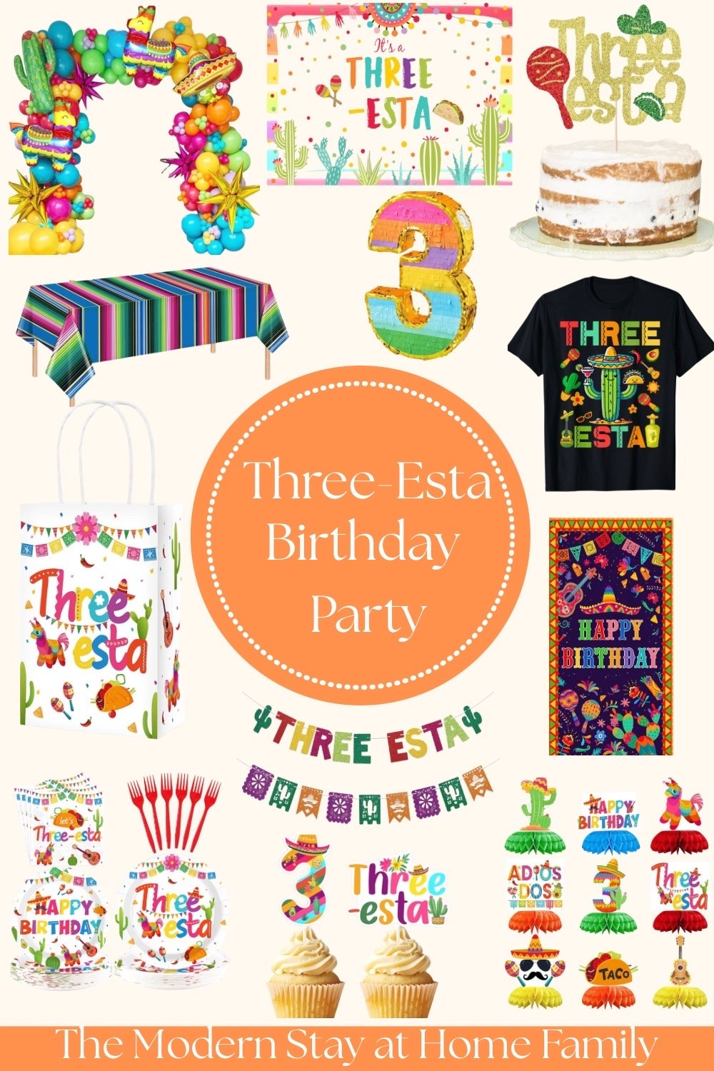 Obsessed with this Three-Esta birthday party inspiration! 🌵🎉 If you’re planning a third birthday celebration, this theme is full of colorful, festive details that make party planning so much fun. From balloon garlands and fiesta-inspired decorations to party table setups, themed accessories, and fun photo backdrops, there are so many creative ways to bring a Three-Esta birthday party to life.

I’m rounding up some of my favorite Three-Esta party finds to help make planning easier. Whether you’re hosting a backyard birthday party, toddler birthday celebration, or a fun fiesta-themed gathering, these ideas are perfect for creating a memorable day for your little one.

three esta birthday party, three esta birthday theme, third birthday party ideas, 3rd birthday party decorations, fiesta birthday party, fiesta party decorations, mexican themed birthday party, taco themed birthday party, colorful birthday party, toddler birthday ideas, birthday party inspiration, kids birthday party theme, birthday balloon garland, party backdrop ideas, birthday table decor, birthday party supplies, party planning ideas, birthday celebration inspiration, festive birthday decorations, third birthday celebration, colorful party decor, fun birthday themes, kids party inspiration, birthday party setup, fiesta party ideas

#LTKKids #LTKmomlife #LTKHome