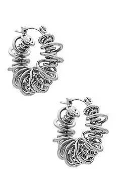 petit moments Riele Earrings in Silver from Revolve.com | Revolve Clothing (Global)