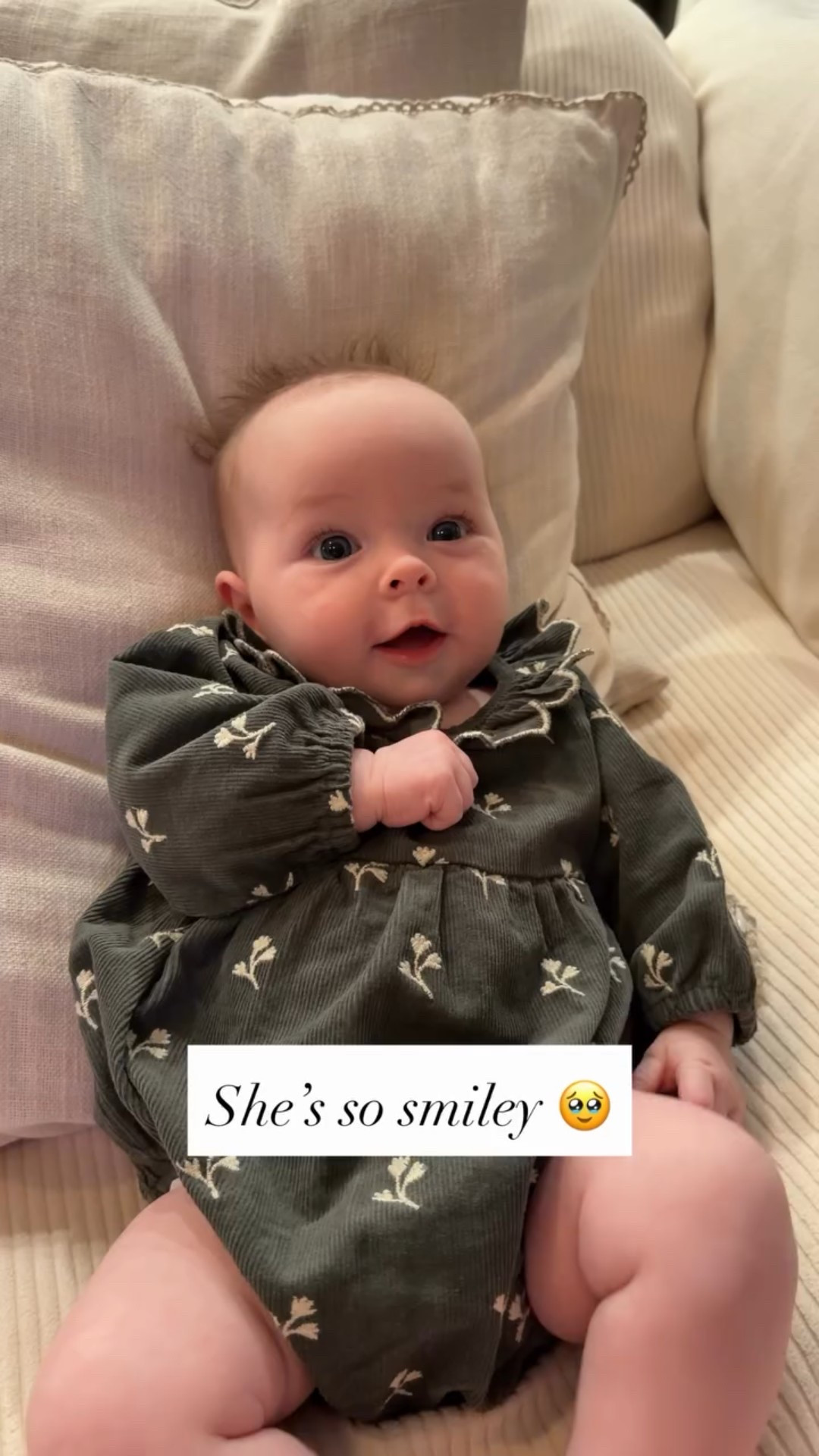Sutton is so smiley 🥹❤️ How cute is her little outfit?! 

#LTKmomlife #LTKBaby