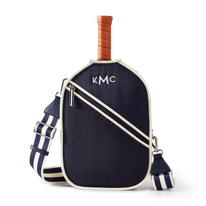 Sporty Stripe Pickleball Crossbody Bag | Mark and Graham