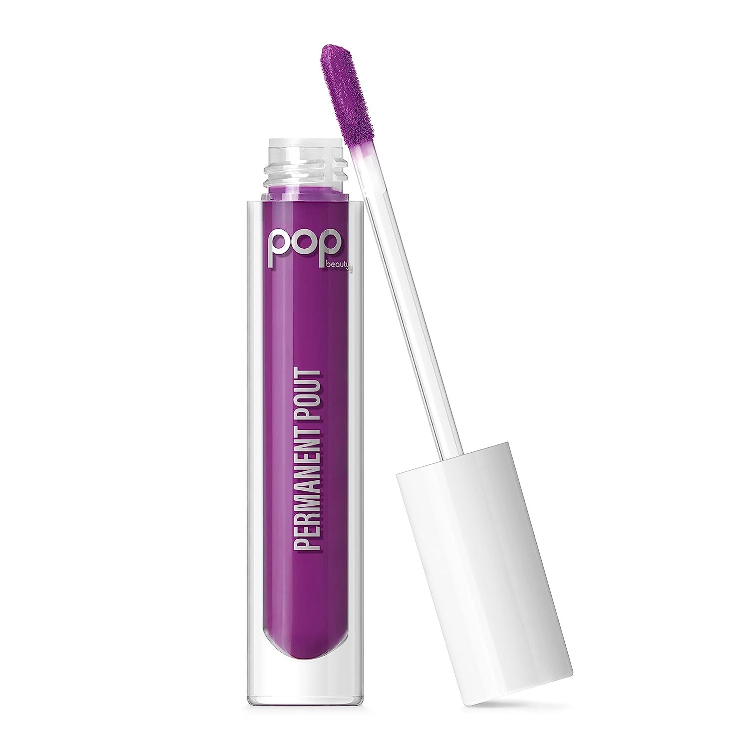 Amazon.com : POPBEAUTY Permanent Pout - OMG Violet | No Smudge Transfer Proof Velvet Lip Paint | ... | Amazon (US)