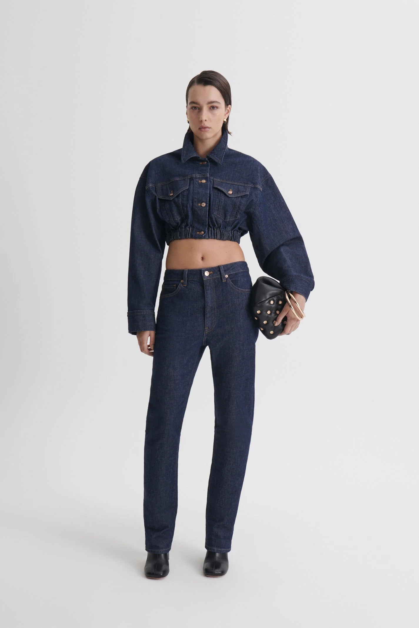 DENIM SLOUCHY SLIM JEAN - INDIGO.B - Scanlan Theodore | Scanlan Theodore US