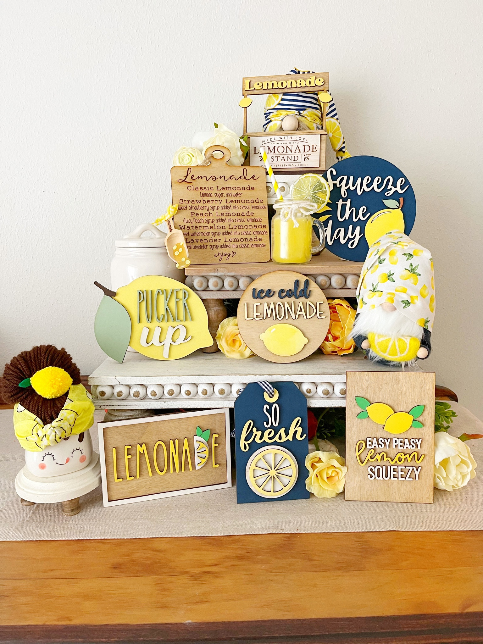 Lemons are a perfect way to decor for spring! I love lemons with navy

#LTKSeasonal #LTKhome #LTKFind