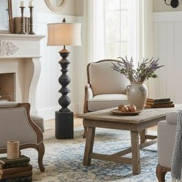 Antiqued Farmhouse Floor Lamp | Antique Farm House
