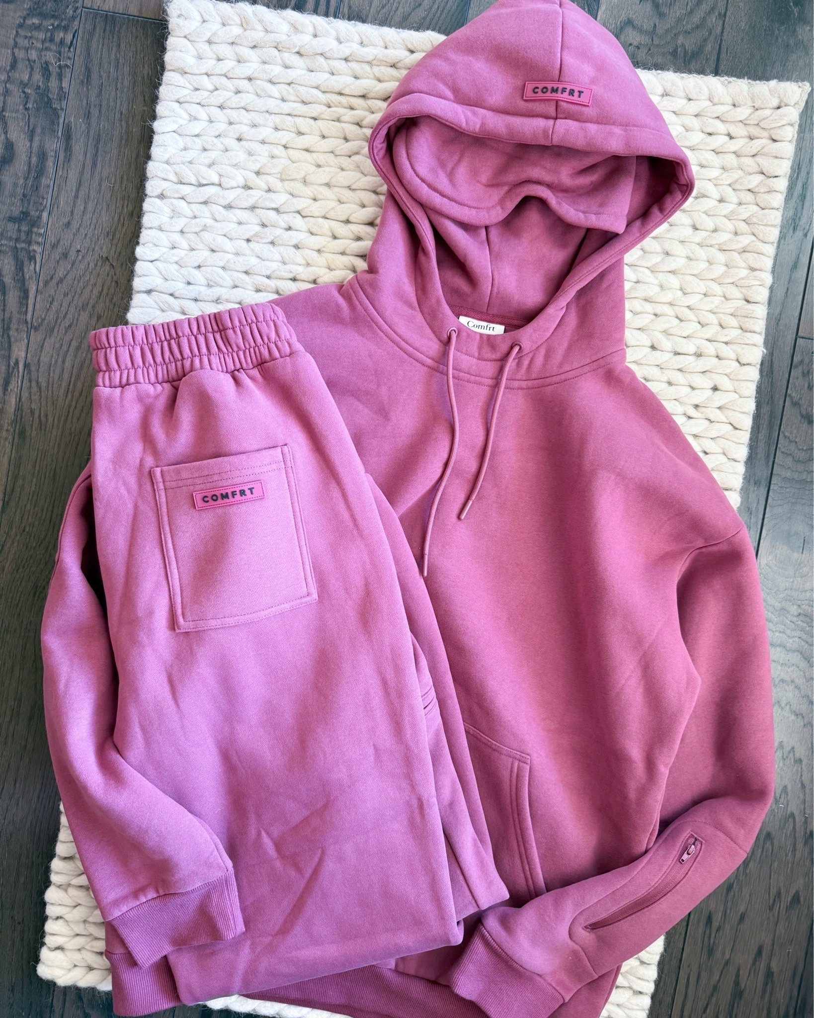 Cmfrt just dropped their Airplane Mode hoodie in three new summer colors & I fear that I need one of each; Coral, Buttercream, & Cobalt Blue. The built-in eyemask hood alone sold me, but the hidden pockets & zip sleeve compartments for AirPods make it the most functional hoodie I’ve ever owned. On sale now. Linked in my LTK! 

travel hoodie - airport outfit ideas - cozy travel style - women’s loungewear - athleisure set - casual mom outfit - spring sweatsuit - comfy style - everyday basics - women’s athleisure - travel must haves - airplane outfit - what to wear on a plane - cozy mom style - stay at home mom style - mom fashion - effortless style - weekend outfit - lounge set - matching sweat set - sweatsuit style - spring fashion finds - new arrivals - sale alert - limited edition colors - summer colors - spring color palette - cozy chic - elevated basics - work from home outfit - lazy day outfit - errand run outfit - school drop off outfit - comfortable fashion - oversized hoodie - hoodie style - fleece hoodie - soft hoodie - cozy outfit inspo - casual everyday look - laid back style - women’s basics - spring wardrobe essentials - travel outfit inspo - packing tips - travel fashion - vacation style - family travel - spring travel - cozy travel look​​​​​​​​​​​​​​​​

#LTKActive #LTKSaleAlert #LTKTravel