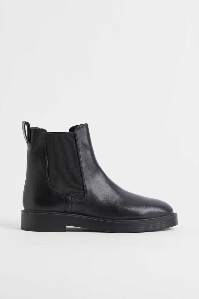 Leather Chelsea boots | H&M (UK, MY, IN, SG, PH, TW, HK)