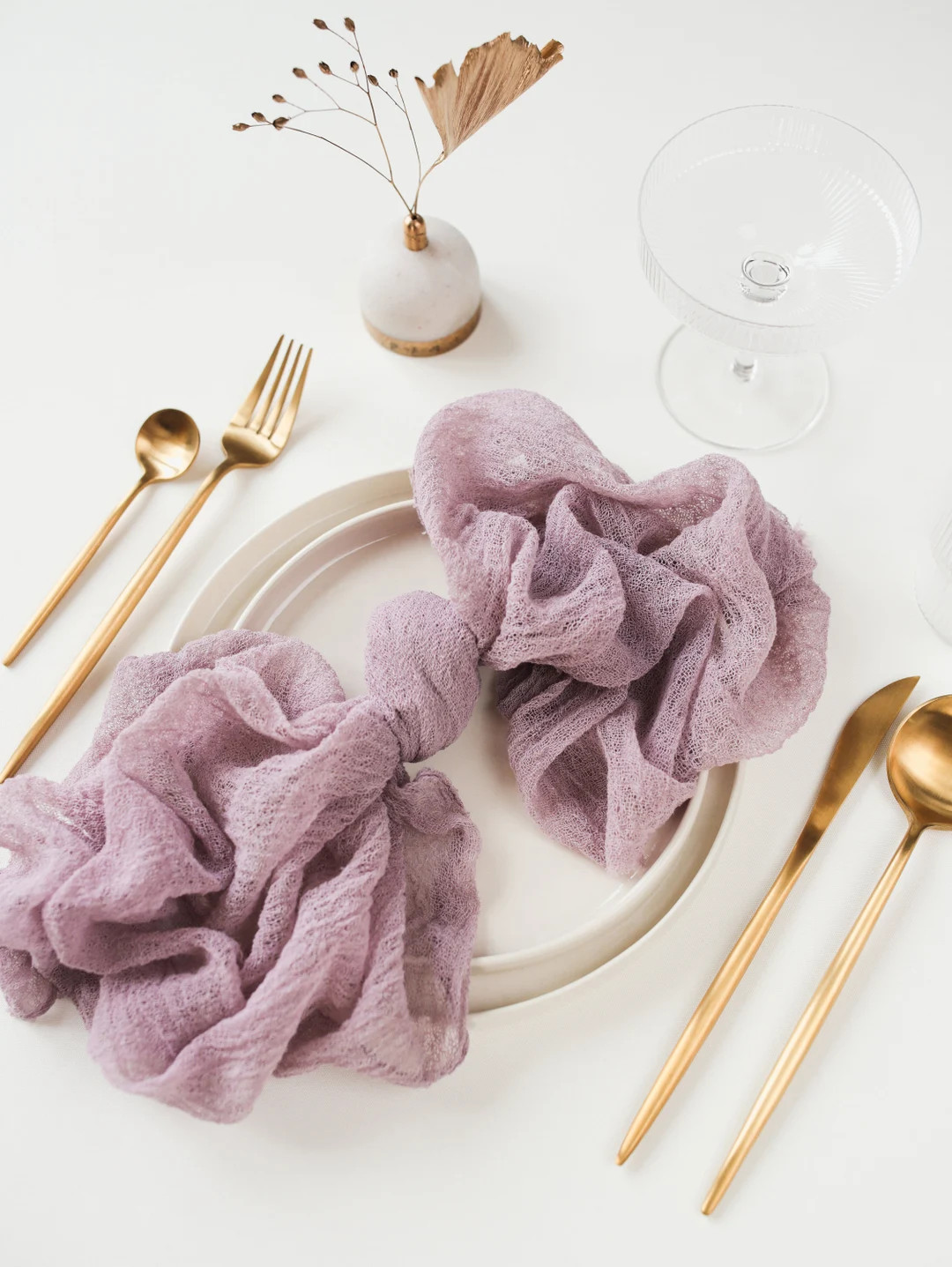 Mauve wedding napkins Cloth napkins Purple baby shower table decor Winter wedding arch decor Cott... | Etsy (US)