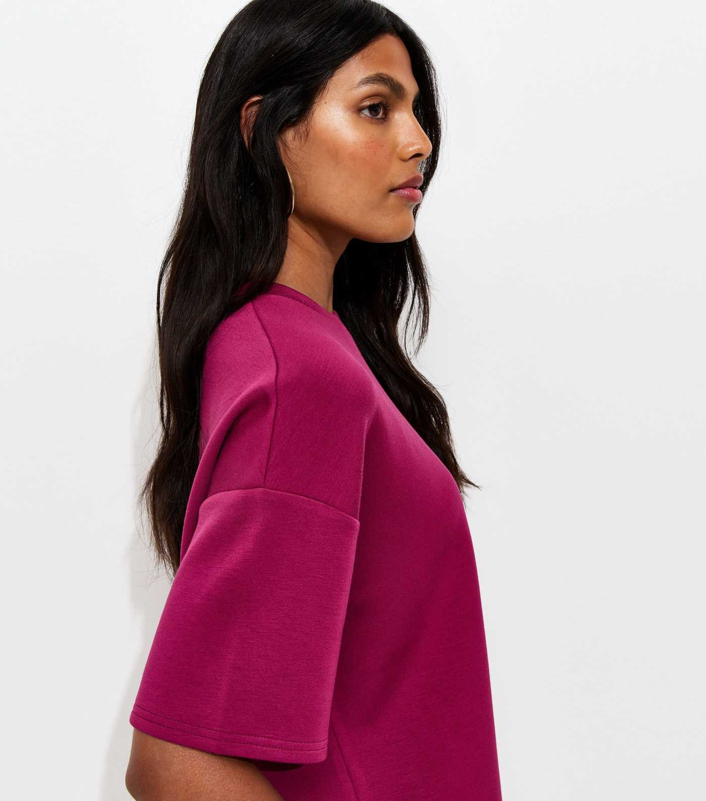 Premium Light Burgundy Sweatshirt T-Shirt | New Look | New Look (UK)