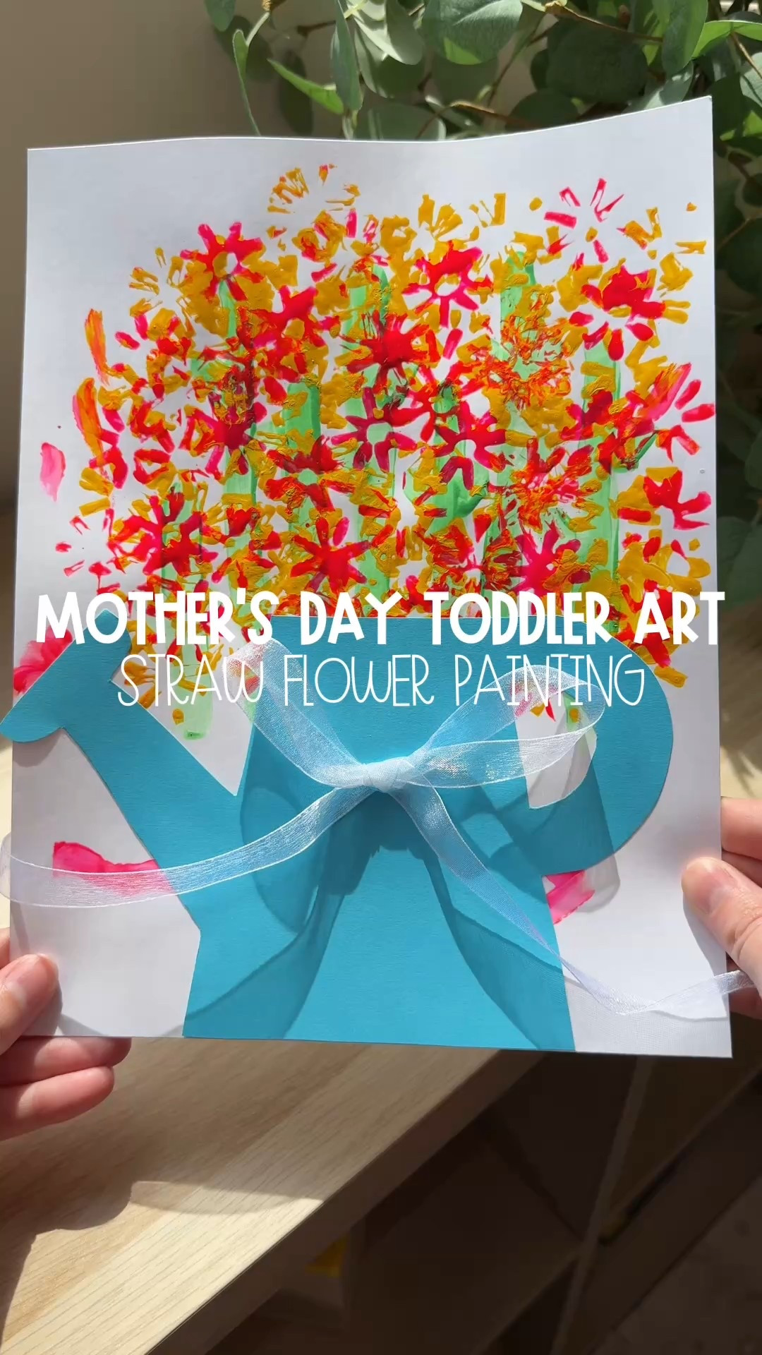 Mother’s Day Toddler Art Idea: Straw Flower Painting! 🪻💐✨ 

Add this to your Mother’s Day toddler art ideas! Perfect for all the mama’s and grandma’s in your little one’s life! 💖

Grab a straw, cut around the circle of the straw and you get the cutest little flower painting tool! 

I added a watering can and some ribbon to spice it up! But you could always just cut out the shape of a pot or just paint the green stems all the way down the paper! 

Such an easy painting activity that makes for the cutest end result! 

#mothersdaygift #mothersdaygiftideas  #homemadegift #toddleractivities #mothersdayart #toddlerart

#LTKSeasonal #LTKKids #LTKFamily