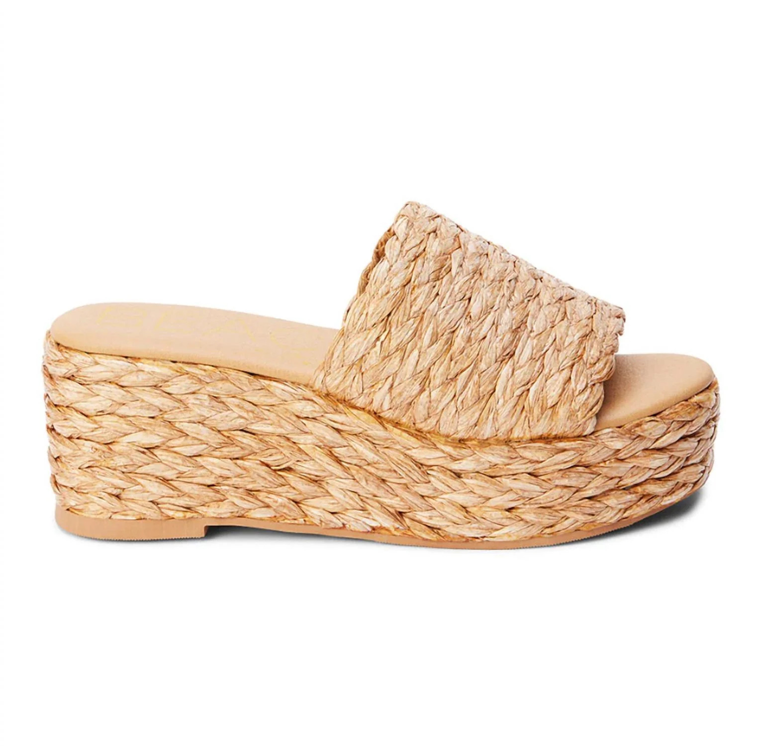 Women's Peony Platform Sandal In Cognac | Shop Simon