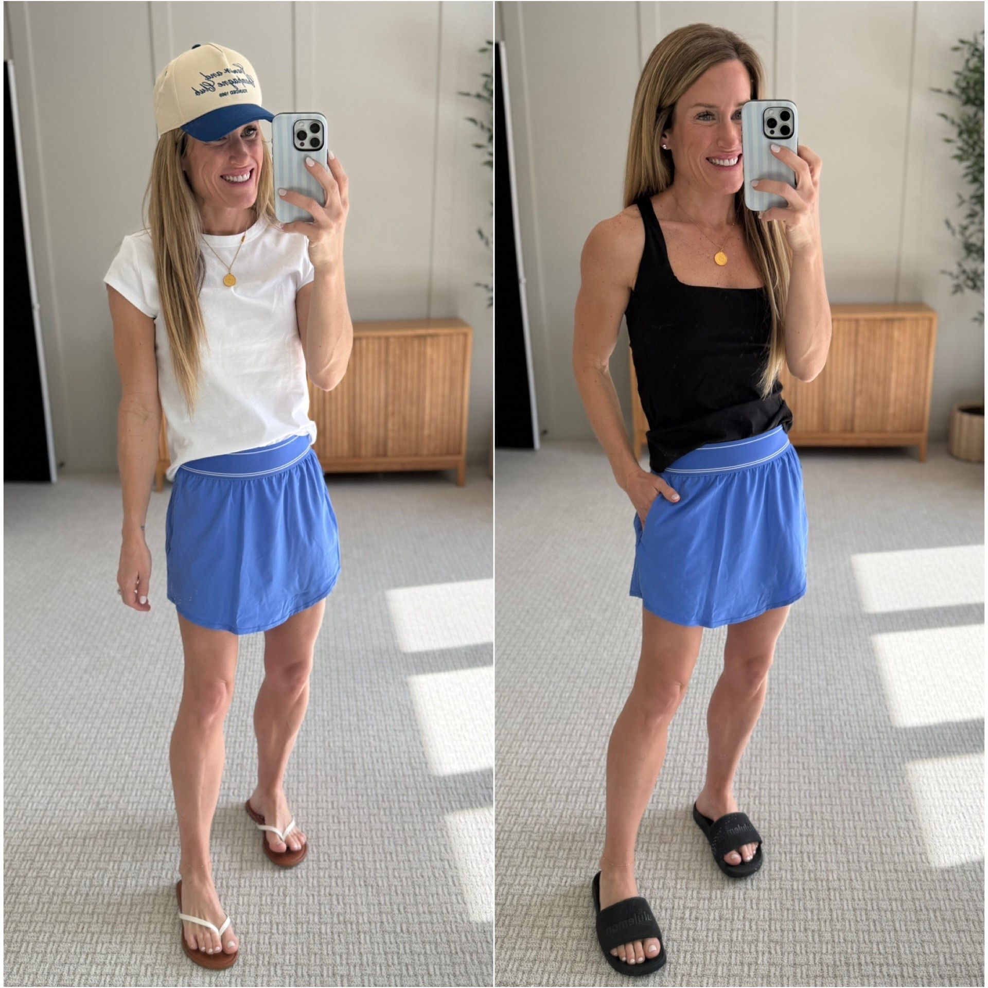 One skort, two different looks. 
Wearing size XS

#LTKmomlife #LTKPetite #LTKootd