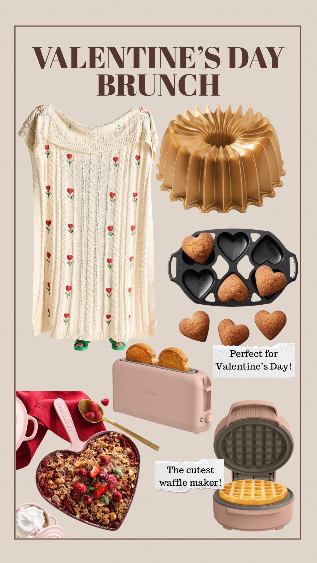 Tap to shop my favorite Valentine’s Day Brunch items! 



#LTKHome #LTKfoodie #LTKmomlife