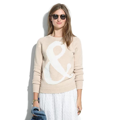 Ampersand Pullover | Madewell