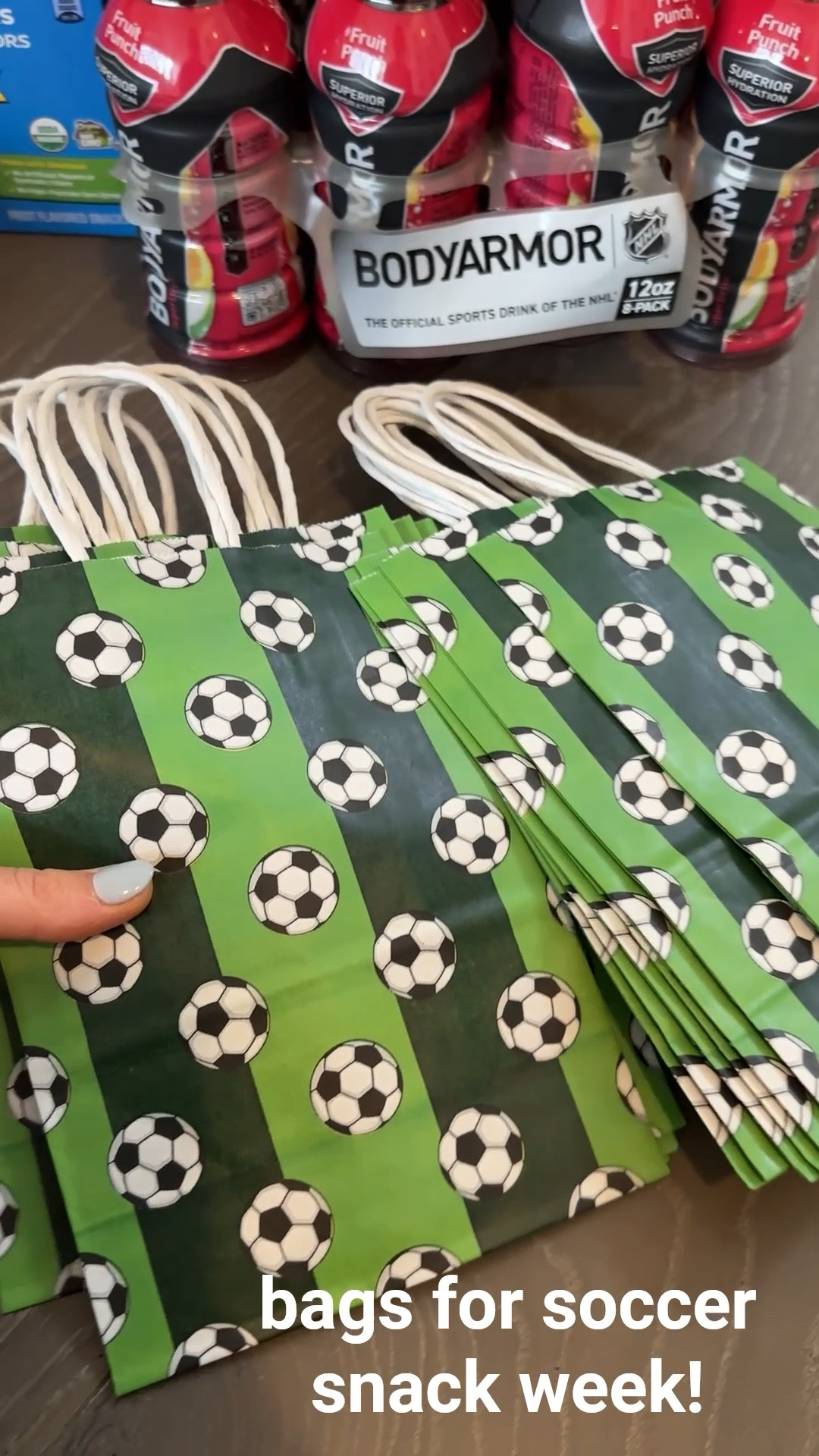 Soccer snack duty


(Soccer bags, sports mom, Amazon gift bags, Amazon finds, party favors, soccer party, themed bags, sports, girl mom boy mom, kids, Amazon finds, Amazon deals, under 10) 

#LTKParties 

#LTKKids #LTKFindsUnder50