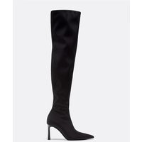 Stradivarius Over-the-knee high heel boots BLACK 3 | Stradivarius (UK)