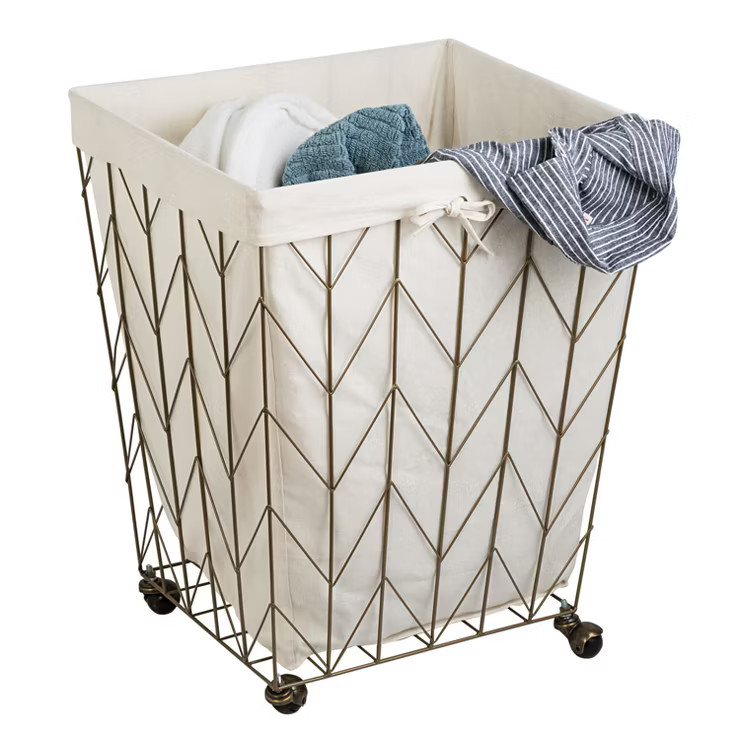 Honey-Can-Do Laundry Baskets Light Gold | Target
