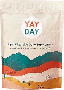 Digestive Enzymes & Fiber Supplement Powder - Bedtime Gut Support with Prebiotic Fiber & Magnesiu... | Amazon (US)