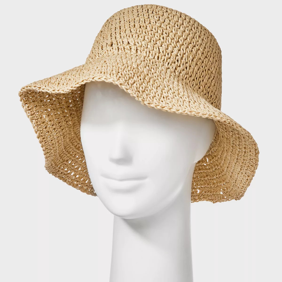 Straw Bucket Hat - Universal Thread™ Off-White | Target