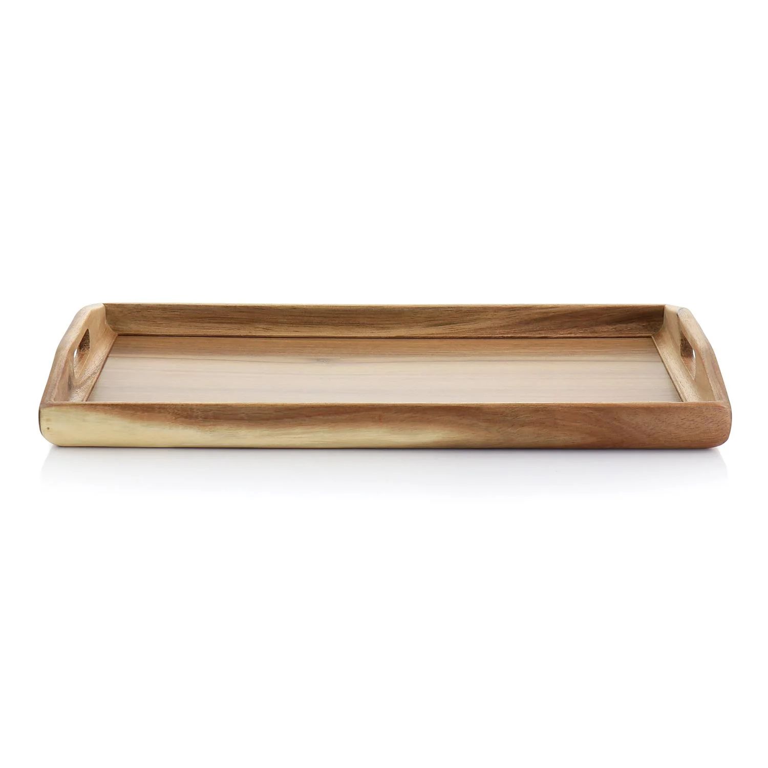 Martha Stewart Groveland Acacia Wood Tray in Brown 18.5" x 11.8" Lord & Taylor | Lord & Taylor