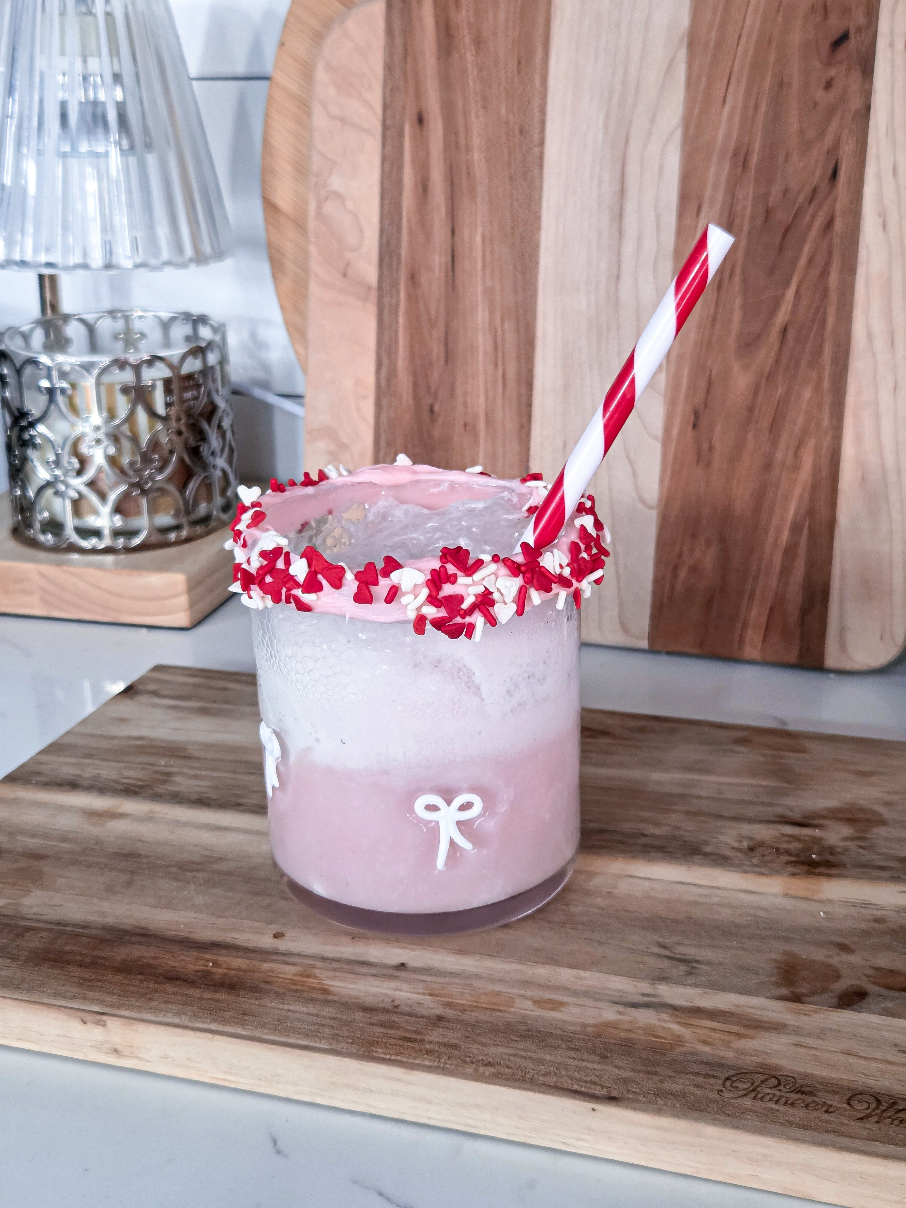 Shirley Temple float! 💖🎀🍒✨️

