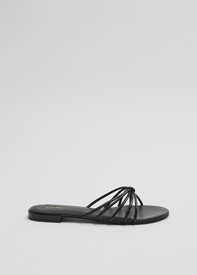 Strappy Leather Slides | & Other Stories (EU + UK)