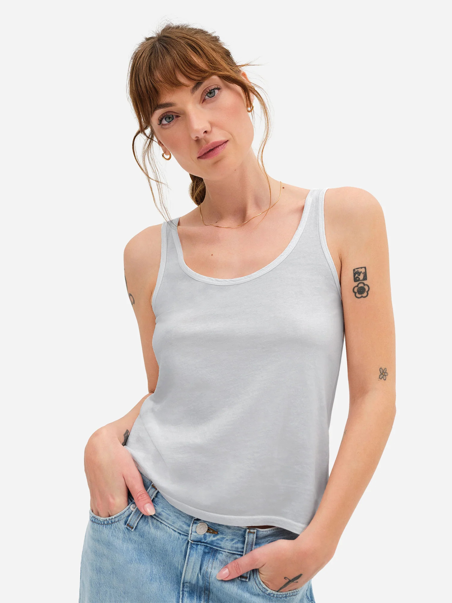 Organic Cotton Layering Tank | MATE The Label