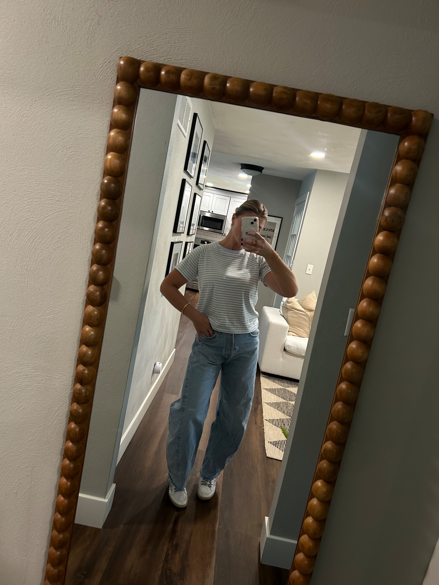 Perfect striped tee! 

#tshirt #casualoutfit #target #levis