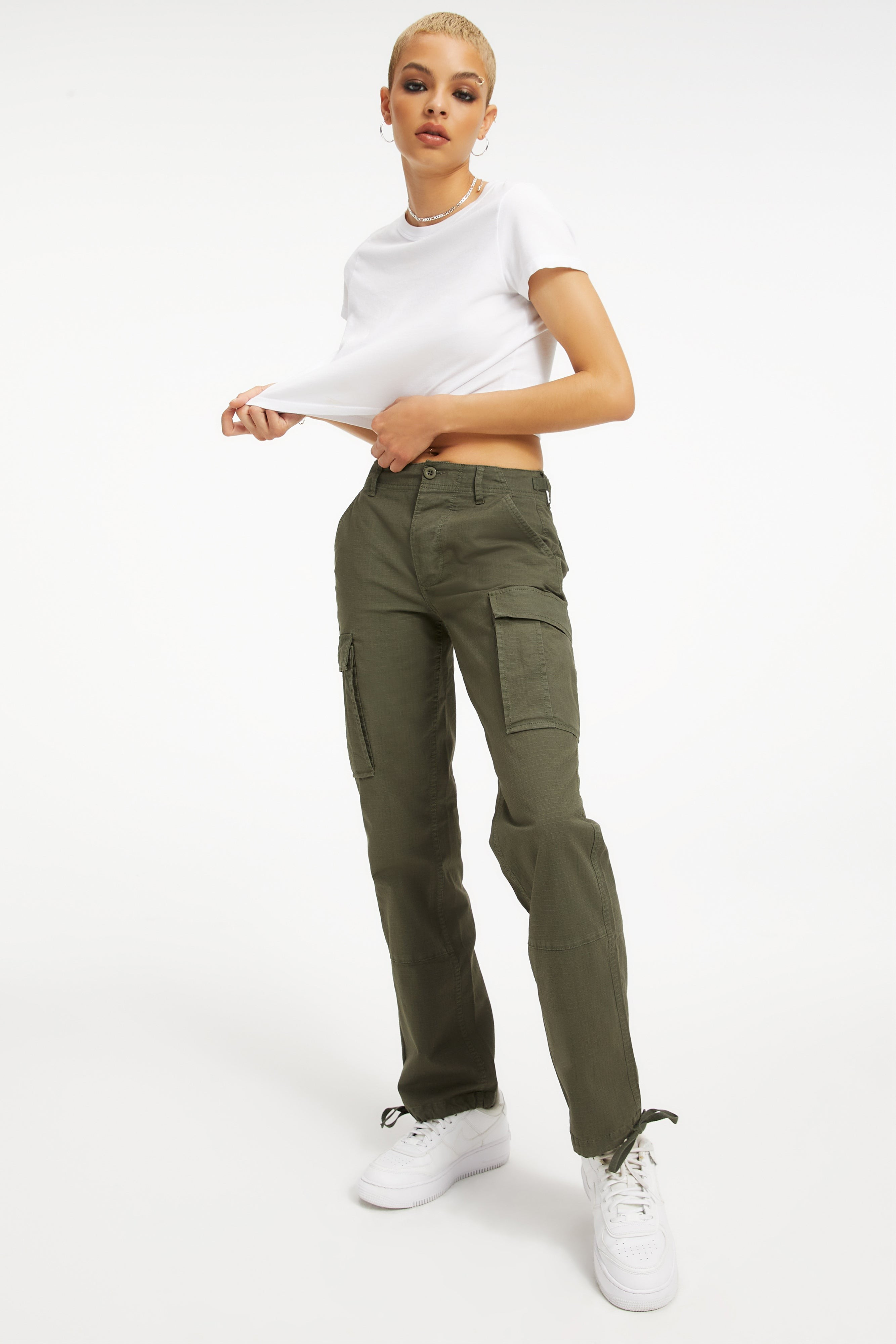 DESERT CARGO PANT | ENVYGREEN001 | Good American
