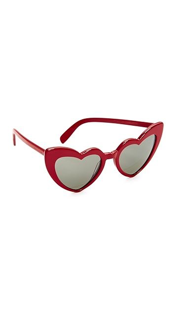 SL 181 Lou Lou Hearts Sunglasses | Shopbop