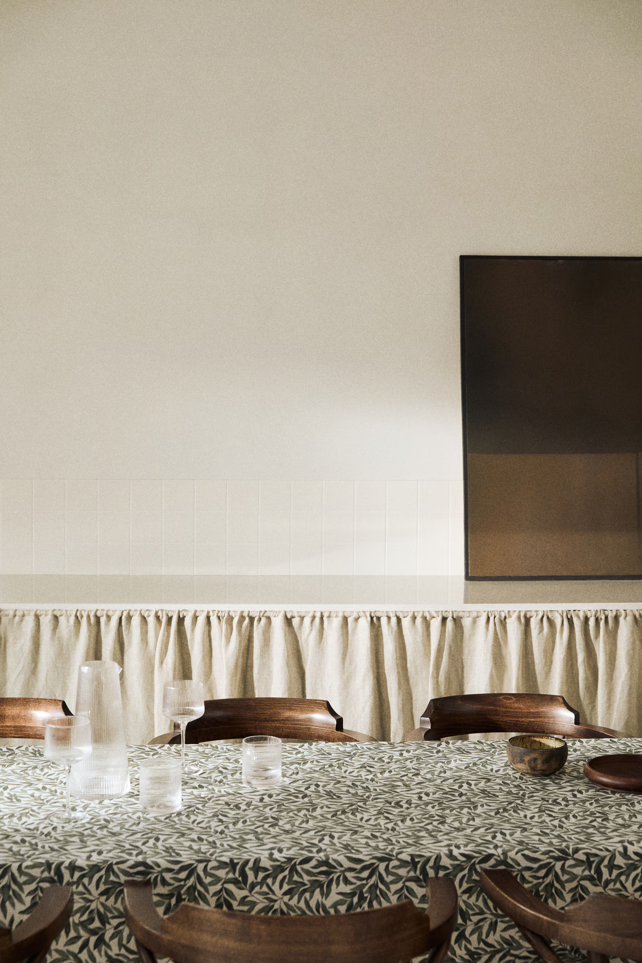 Patterned Cotton Tablecloth | H&M (US + CA)