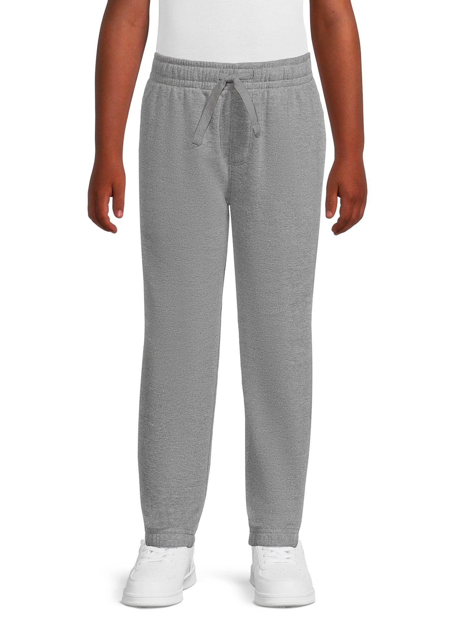 Athletic Works Boys Fleece Bottom, Sizes 4-18 & Husky - Walmart.com | Walmart (US)