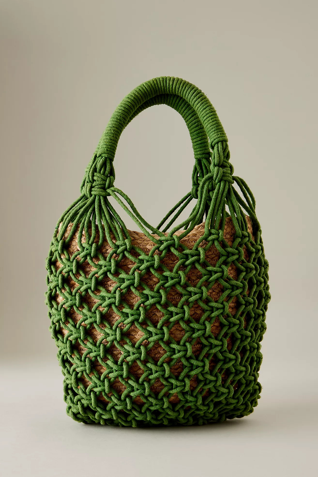 Crochet Jute Tote Bag | Anthropologie (UK)