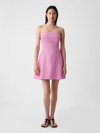 Linen-Cotton Mini Dress | Gap (US)