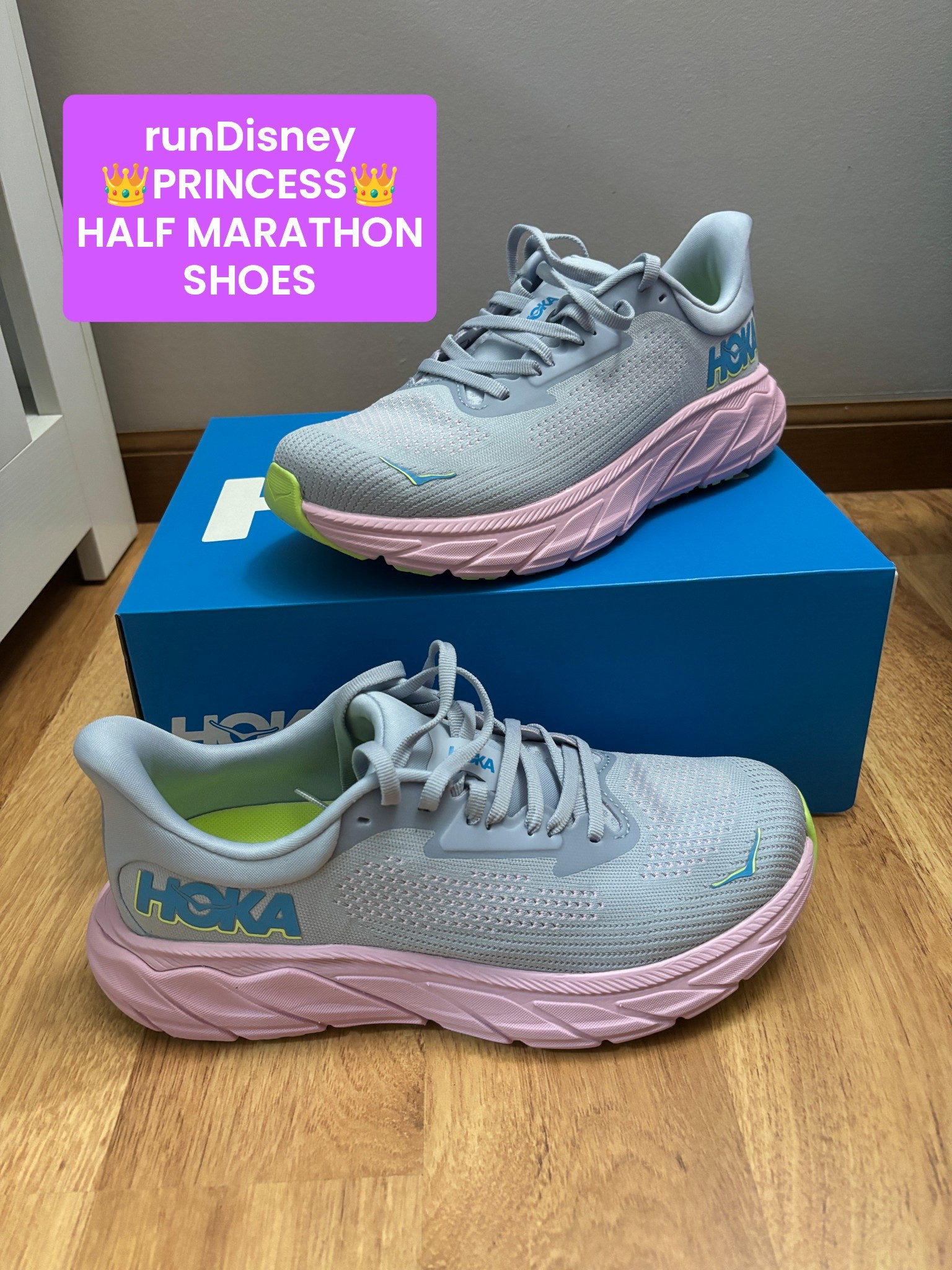 Running shoes I got to train for the runDisney Princess Half Marathon in 2026! These shoes are very lightweight and have a comfortable base. I usually wear a 7.5 but bought an 8. If you have narrow feet they’d be perfect! The pair I got at Dick’s Sporting Goods was on sale!

#LTKSaleAlert #LTKActive #LTKShoeCrush